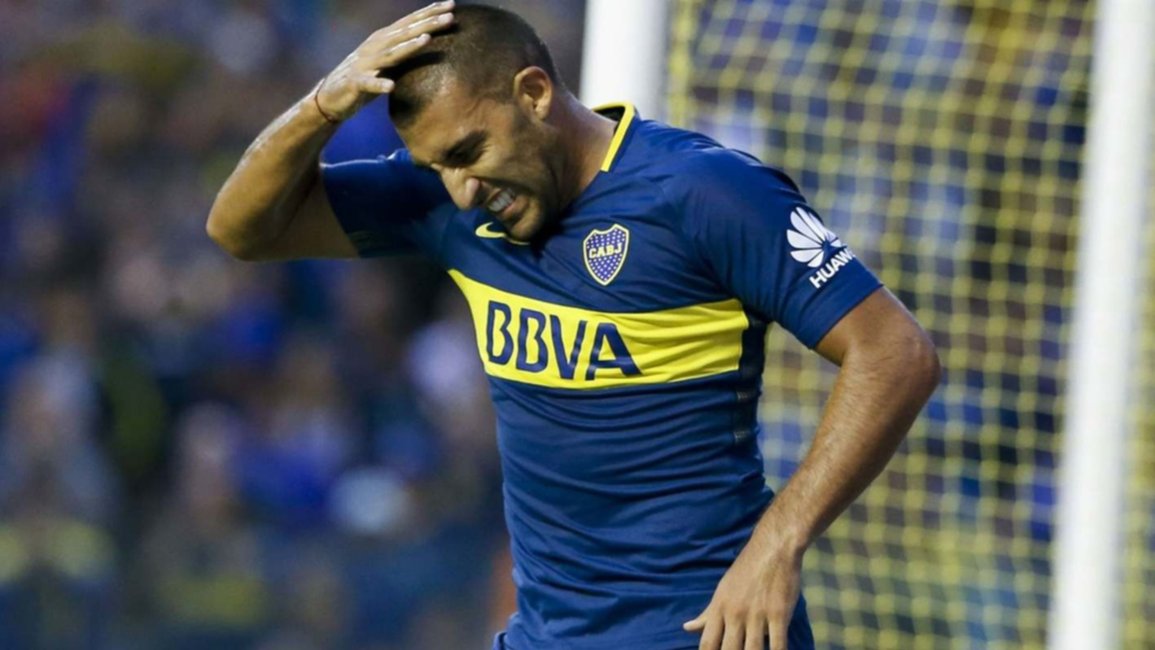 Wanchope Ábila se desgarró
