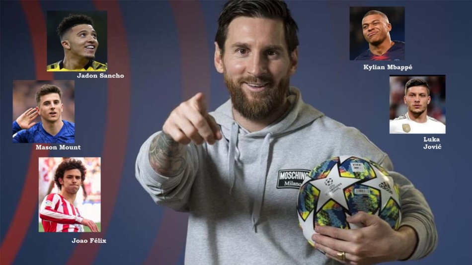 Las 15 promesas del fútbol mundial, según Messi