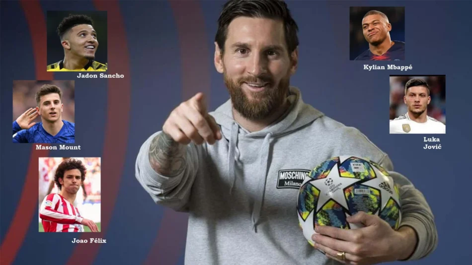 Las 15 promesas del fútbol mundial, según Messi