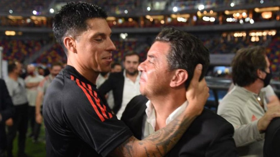 VIDEO. Gallardo quedó a un paso de ser el más ganador de River y el DT argentino con más títulos en la historia