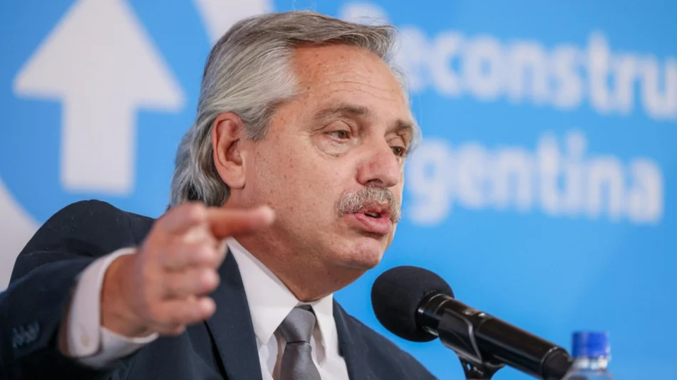 Cae el nivel de aprobación de la  gestión de Alberto Fernández