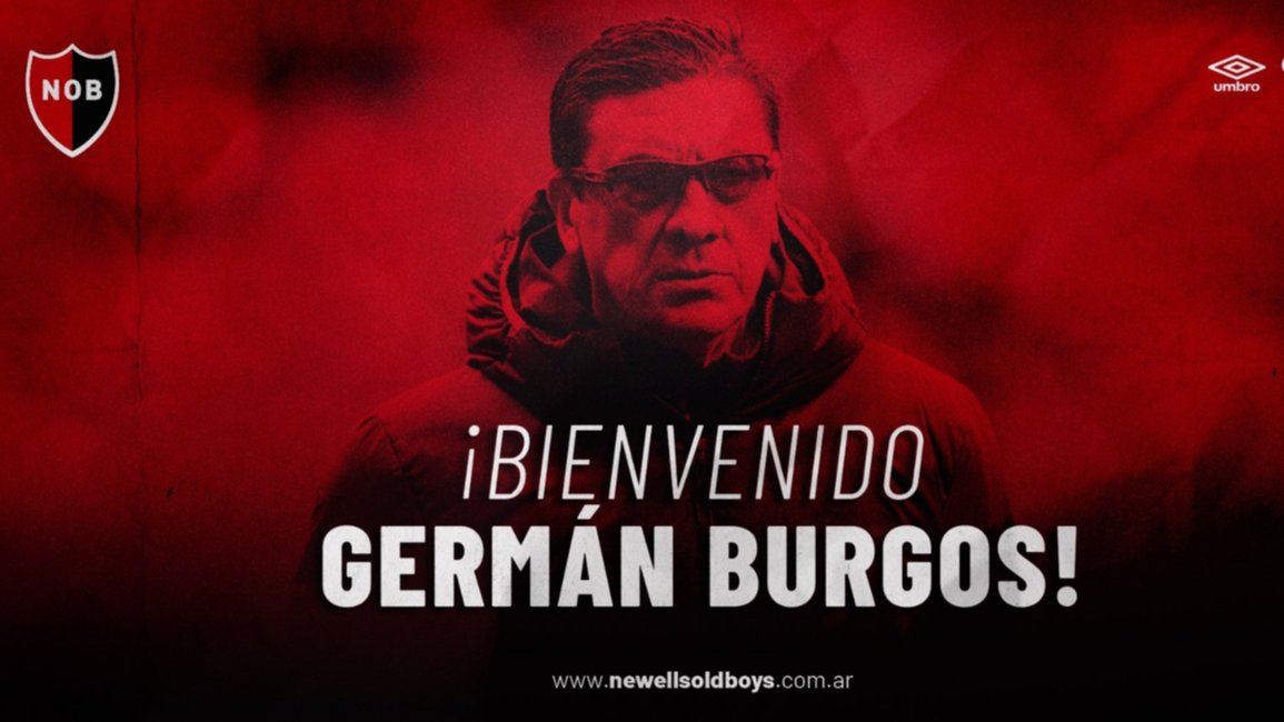 El “Mono” Burgos es el nuevo técnico de Newell’s