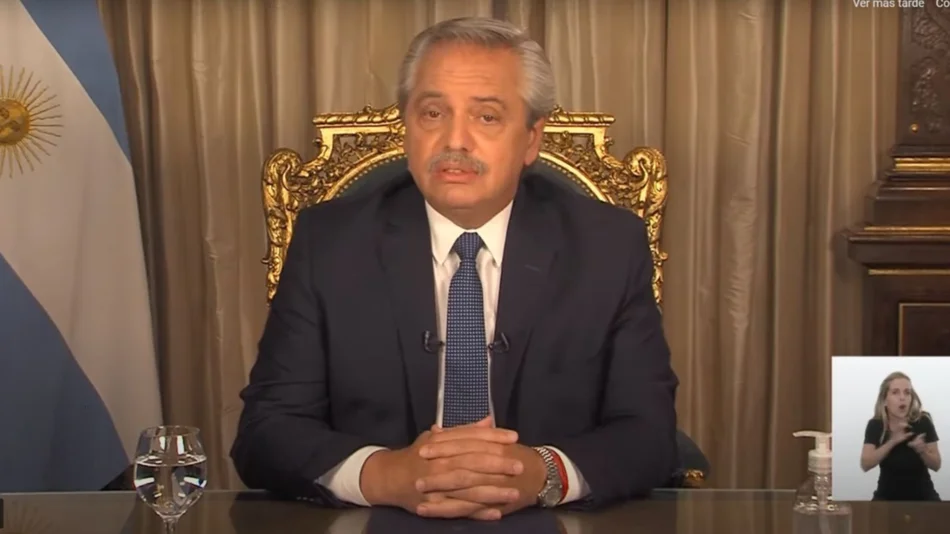 VIDEO | Alberto Fernández pidió no salir del país y cuidarse
