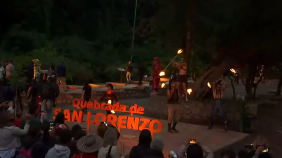 VIDEO. Inauguran la puesta en valor de la Quebrada de San Lorenzo