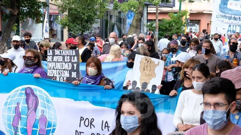 Video. Los salteños también marchan por el Día de la Memoria, Verdad y Justicia