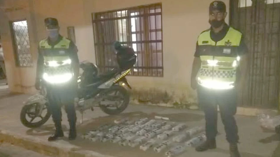 La Policía decomisó más de 14 kilos de hojas de coca en el norte salteño
