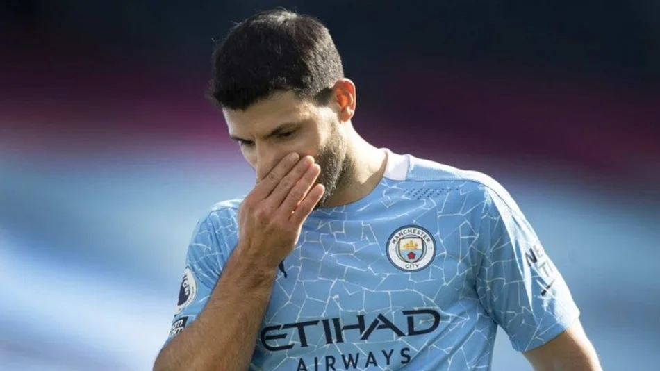 Agüero se marcha de Manchester City 