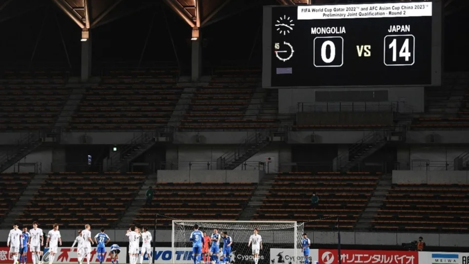 Histórica paliza a Mongolia por las Eliminatorias de Asia