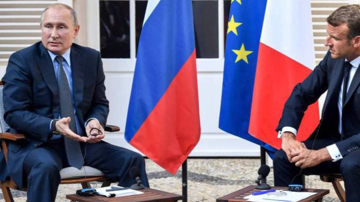 Macron reveló que Putin tomará el control de toda Ucrania si no aceptan sus peticiones