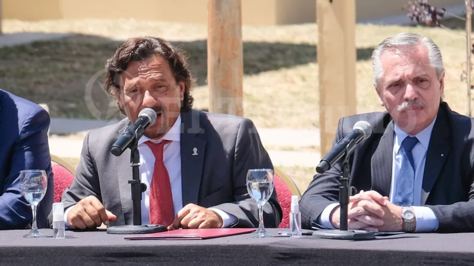 VIDEO. Sáenz le reclamó a Alberto Fernández obras prometidas