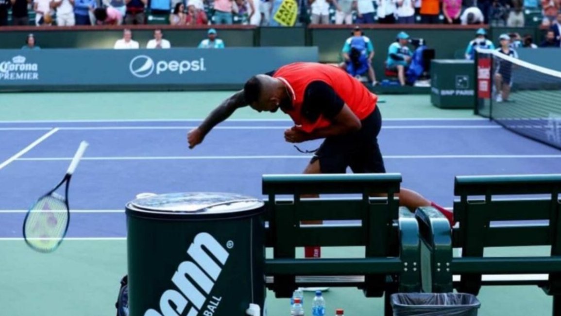 El insólito cruce entre Nick Kyrgios y Ben Stiller: "Yo te digo a vos cómo actuar?"