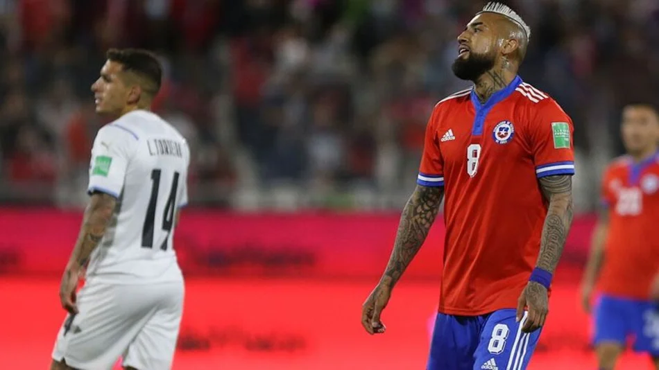 VIDEOS. Chile no pudo con Uruguay y quedó fuera del Mundial 