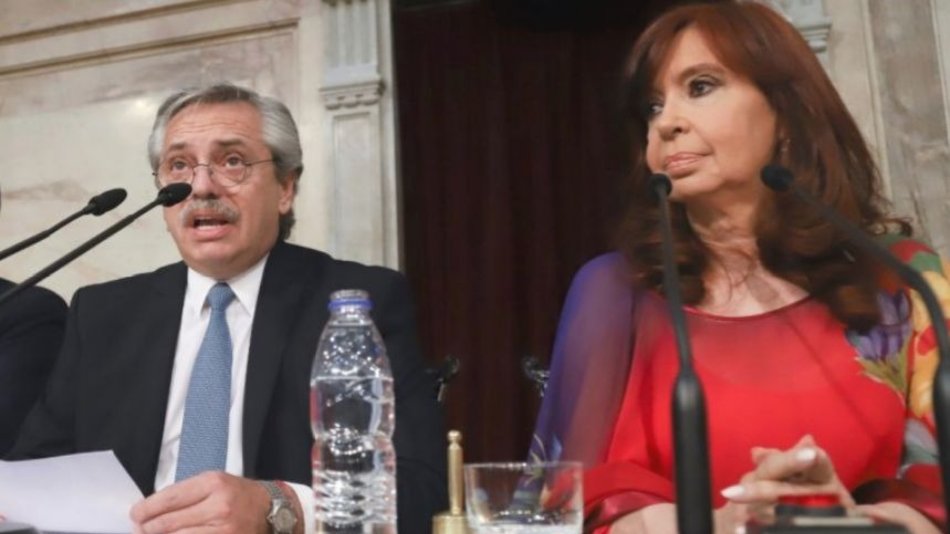 Alberto Fernández encabeza la Asamblea Legislativa junto a Cristina Kirchner y la interna oficial como telón de fondo
