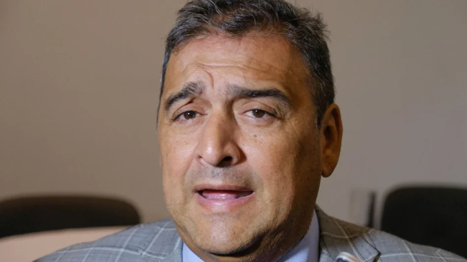 Mangione aclaró los motivos por los que trajeron en el avión de la provincia al senador accidentado 