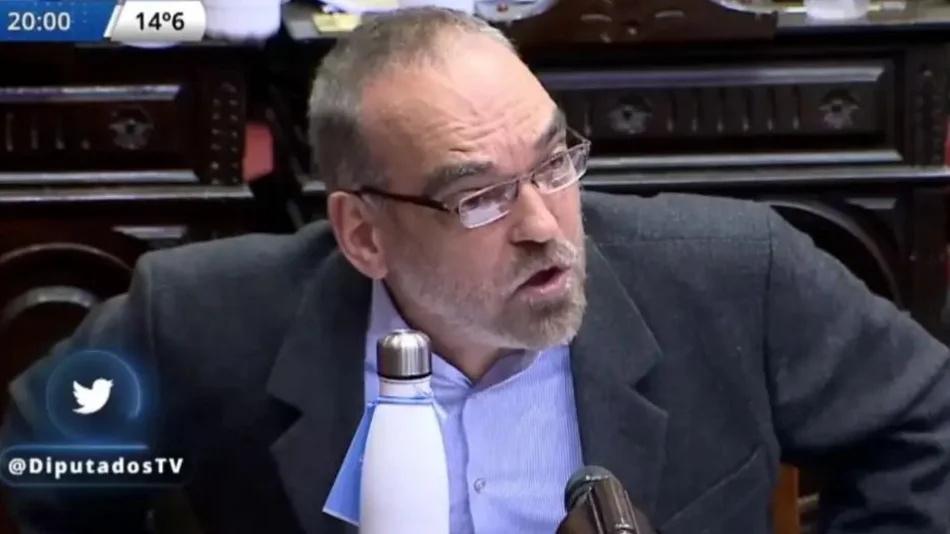 El encendido cruce entre Alberto Fernández y Fernando Iglesias en el Congreso