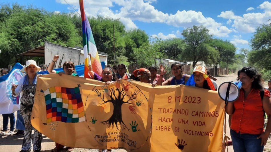 Un 8M distinto, tras un encuentro en las comunidades indígenas