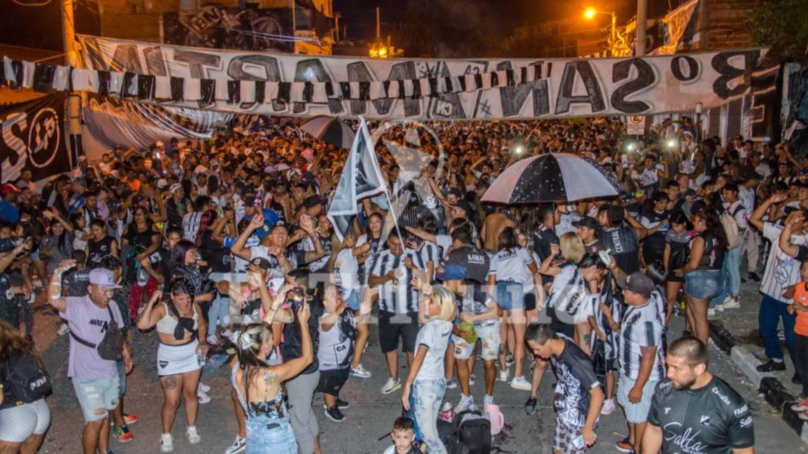 Los hinchas de Central Norte celebraron los 102 años del club