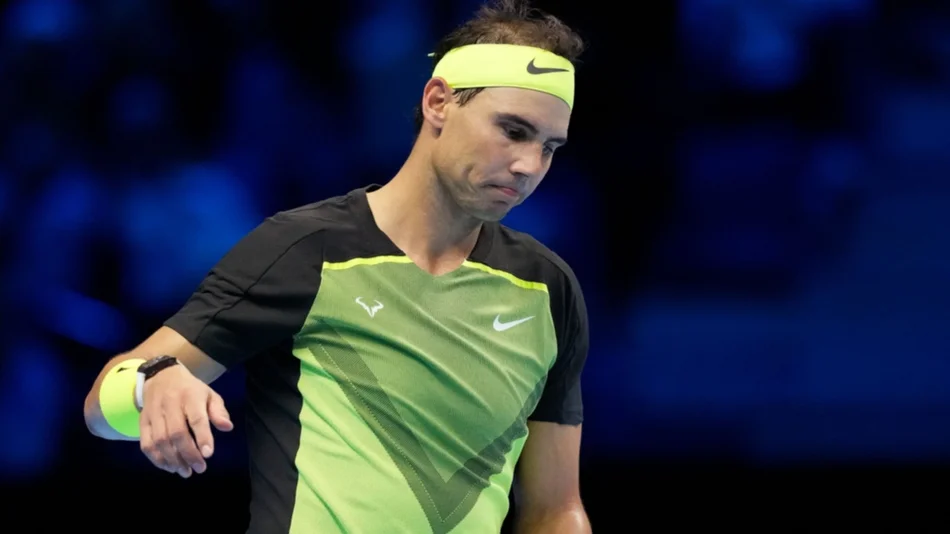 Rafael Nadal salió del top 10 después de casi 18 años