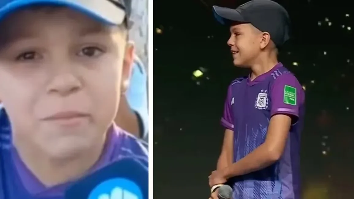 La emoción del pequeño José Andrada cuando le avisaron que iba a conocer a la Scaloneta