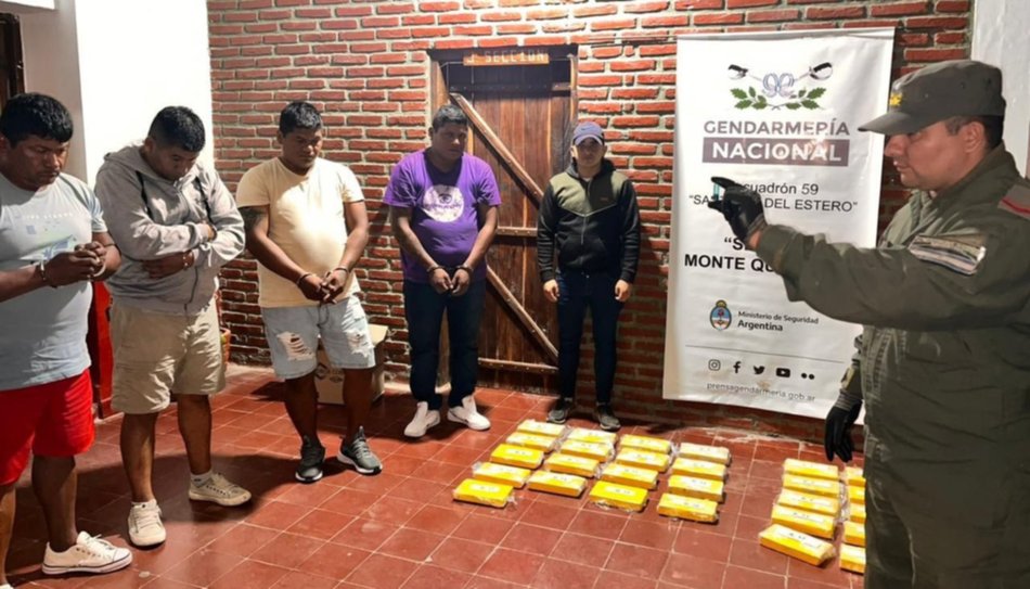 Interceptaron y secuestraron droga del Clan Castedo en Santiago del Estero