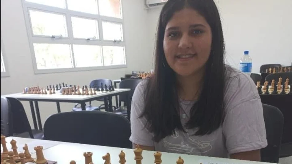 Nerina Gaite realiza una movida histórica en el ajedrez salteño