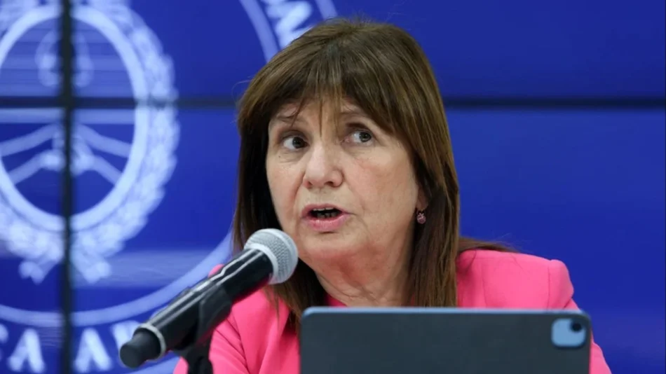 Bullrich anunció un nuevo reglamento de uso de armas de fuego para las fuerzas federales