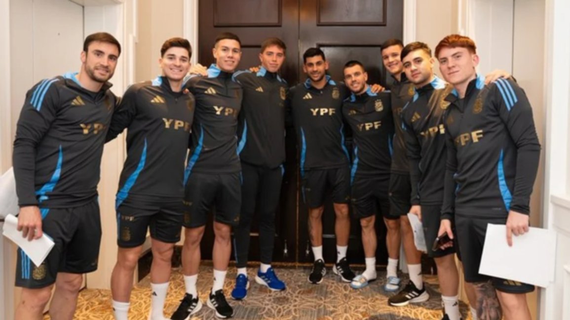 Sin Messi, la Selección argentina se prepara para los amistosos en Estados Unidos