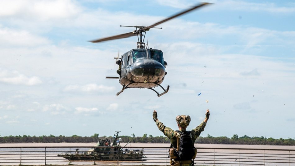   Despliegue militar contra los narcos en Rosario  