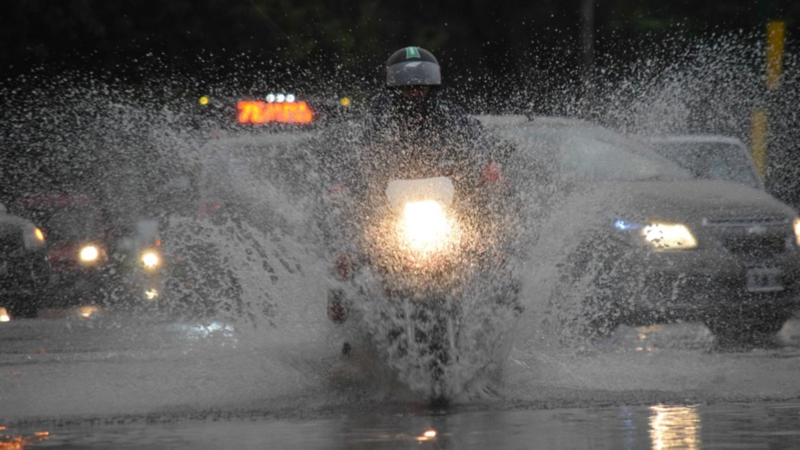 Clima en Salta: alerta por lluvias fuertes para la madrugada