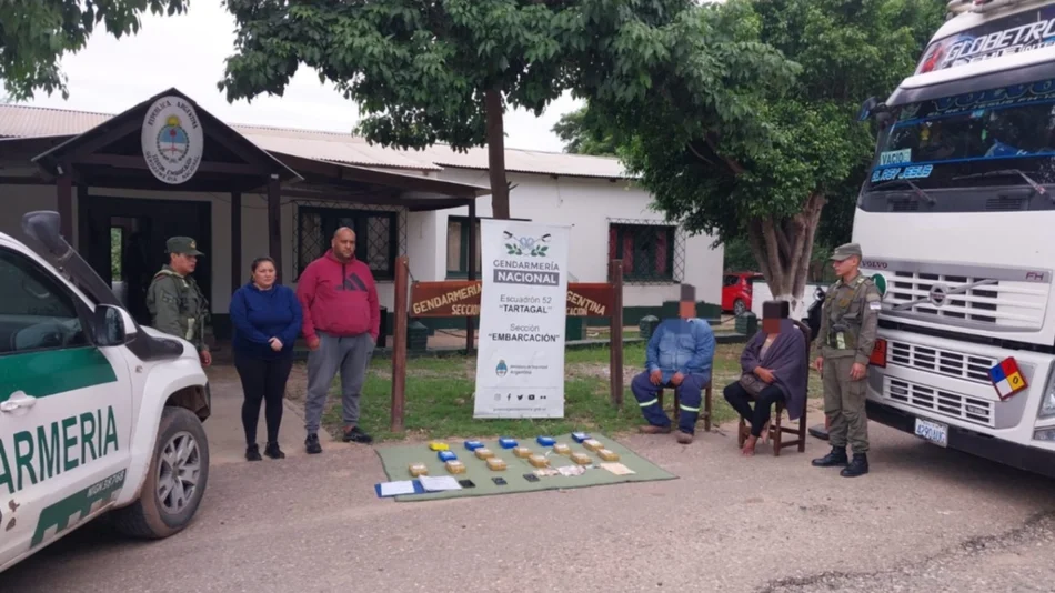 VIDEO. Más de 40 kilos de cocaína fueron descubiertos en el norte provincial