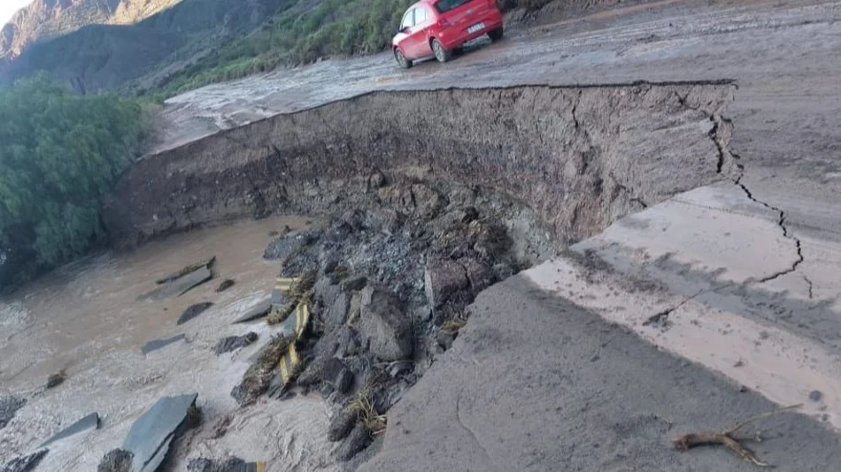 VIDEO. Lo que dejó el temporal en la Quebrada del Toro: rutas y caminos destruidos y familias que lo perdieron todo 