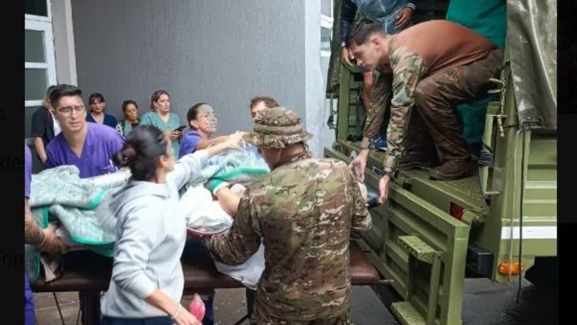 Los videos más impactantes del trágico temporal en Bahía Blanca