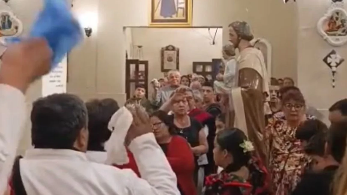 Comenzó la novena en honor a San José, patrono de Metán