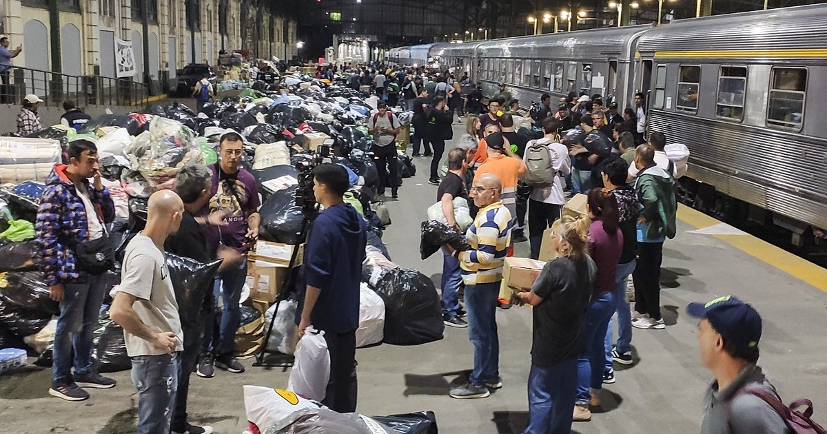 Segundo viaje del Tren Solidario a Bahía Blanca