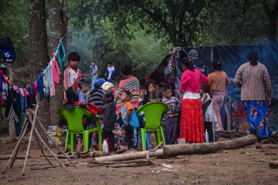 Pilcomayo: La situación dramática de los desplazados por la crecida del río- Pilcomayo: La situación dramática de los desplazados por la crecida del río