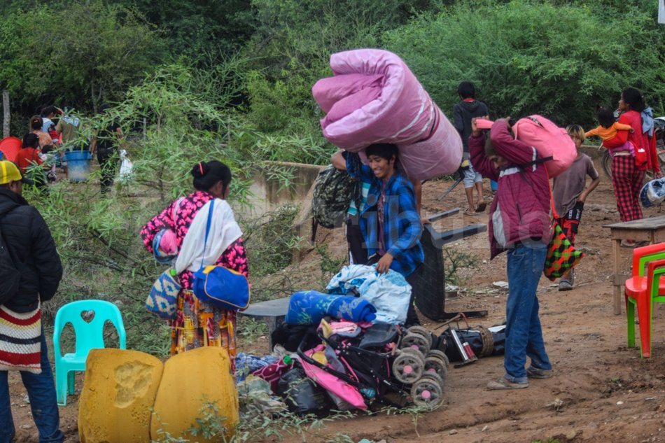 Pilcomayo: La situación dramática de los desplazados por la crecida del río- Pilcomayo: La situación dramática de los desplazados por la crecida del río