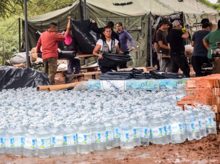 Pilcomayo: La situación dramática de los desplazados por la crecida del río- Pilcomayo: La situación dramática de los desplazados por la crecida del río