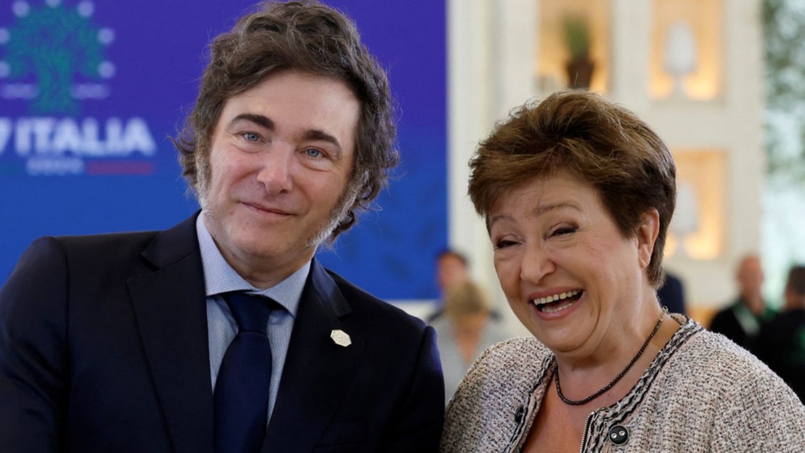 Según Milei, a mitad de abril cerrará el acuerdo con el FMI