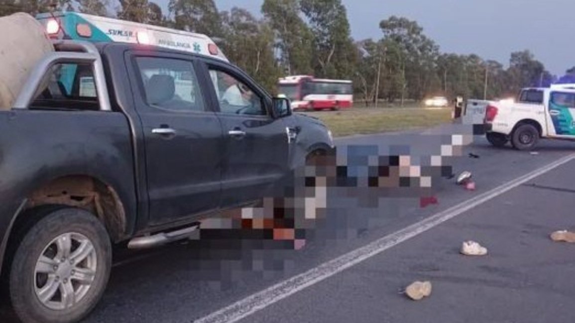 Tragedia en la ruta 2: murieron cuatro jóvenes