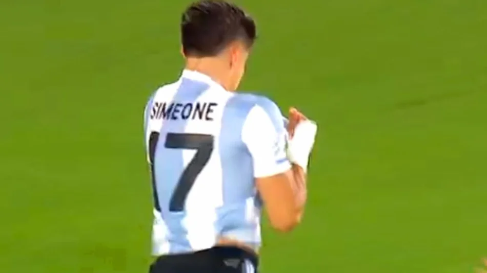 VIDEO. Es goleada: ¡este es el tanto de Giuliano Simeone para poner el 4 a 1 ante Brasil!