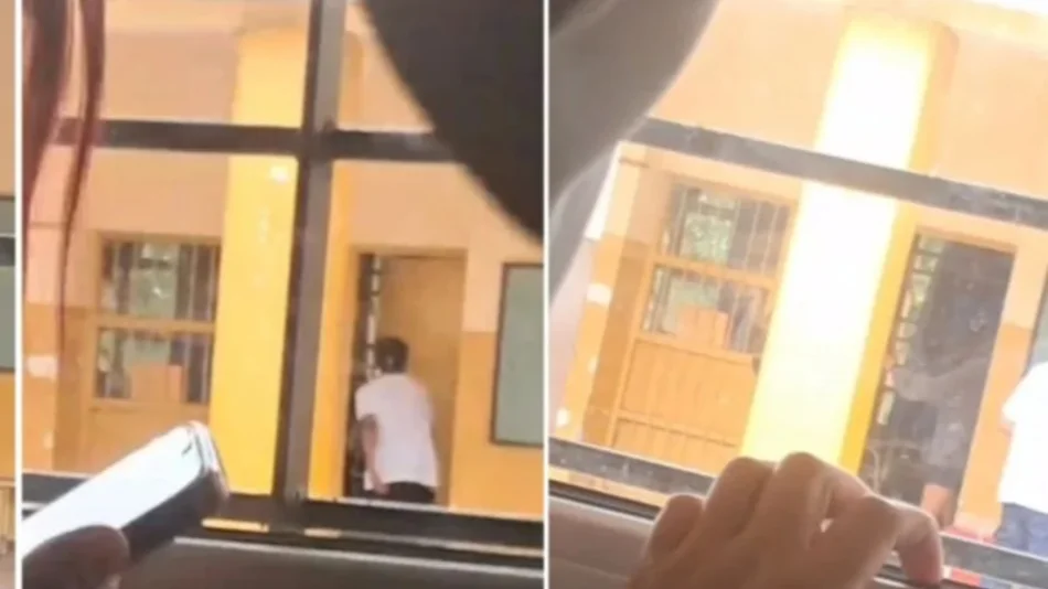 Estudiante armado con un machete: padres de los alumnos reclaman acciones
