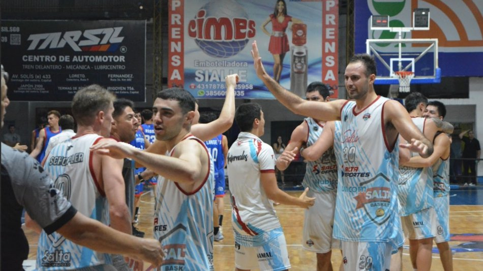 Remontada infernal: Salta Basket lo dio vuelta en Santiago y quiere liquidar la serie en el Delmi