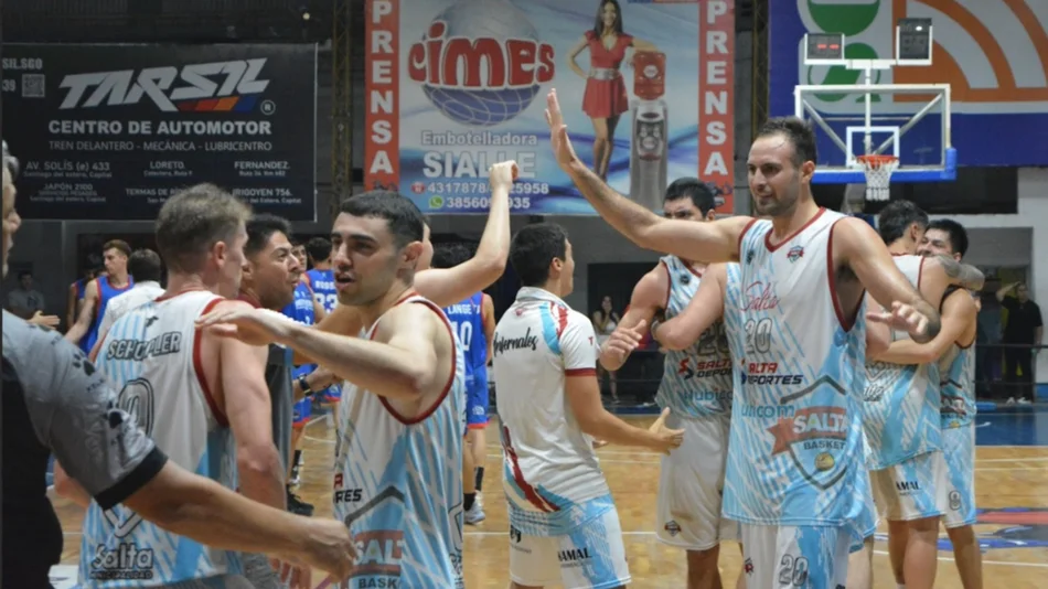 Remontada infernal: Salta Basket lo dio vuelta en Santiago y quiere liquidar la serie en el Delmi