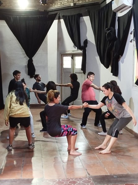 El ser o no ser visto y la presencia escénica, en un taller intensivo