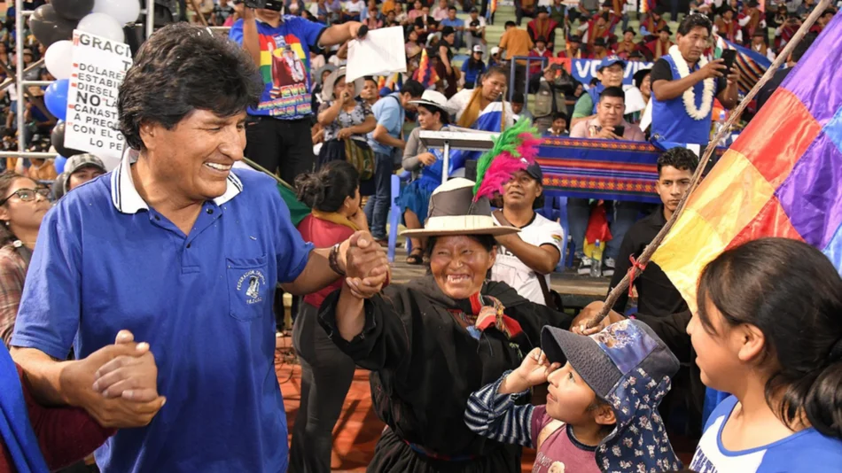 Evo dice que con su nuevo partido "salvará Bolivia"