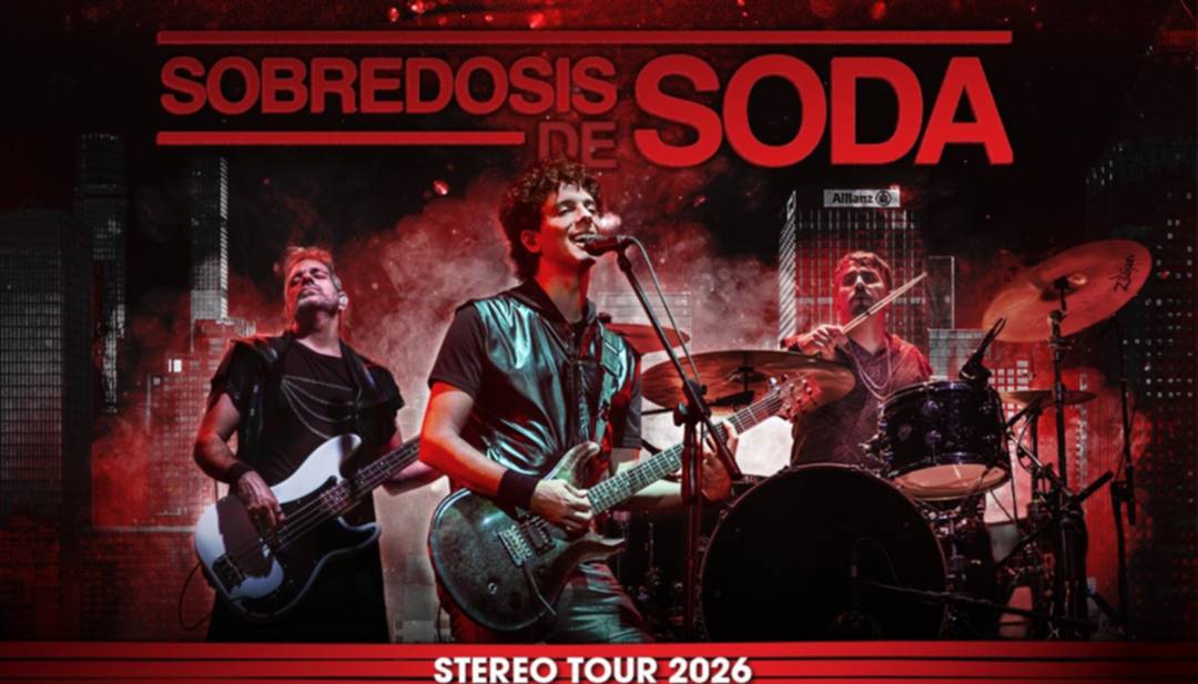 Sobredosis de Soda - Stereo Tour 2026 2x1 con Club
