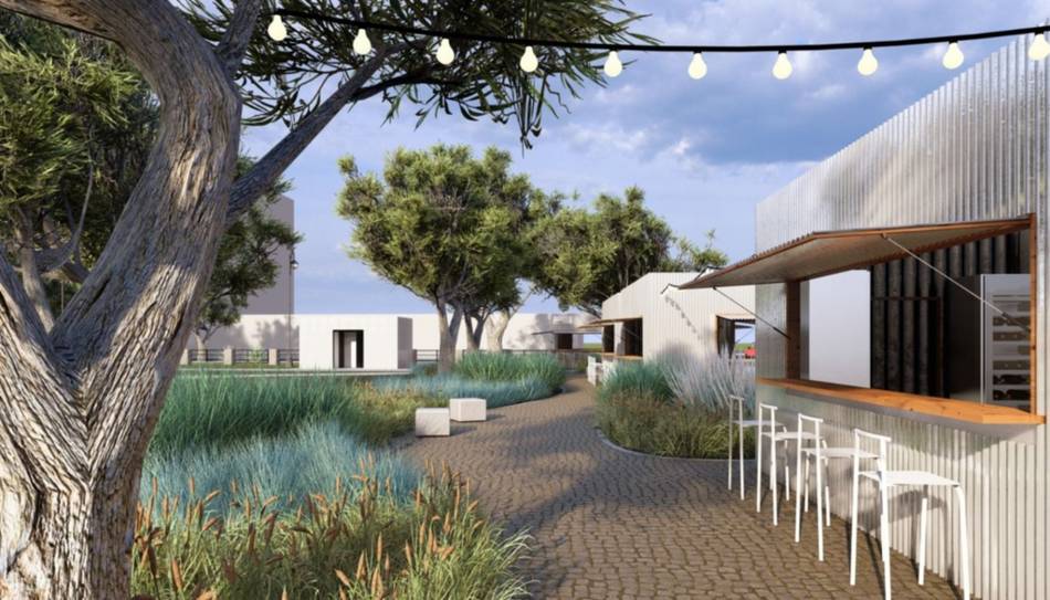 Arrancó la transformación de la plaza Evita: nuevas canchas, juegos y un paseo gastronómico