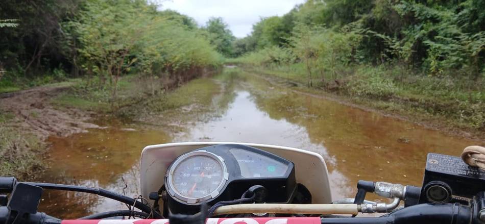 La crecida del río Bermejo llegó con fuerza al Chaco salteño 