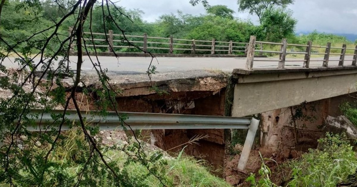Anta: un puente en la ruta 5 con riesgo de derrumbarse