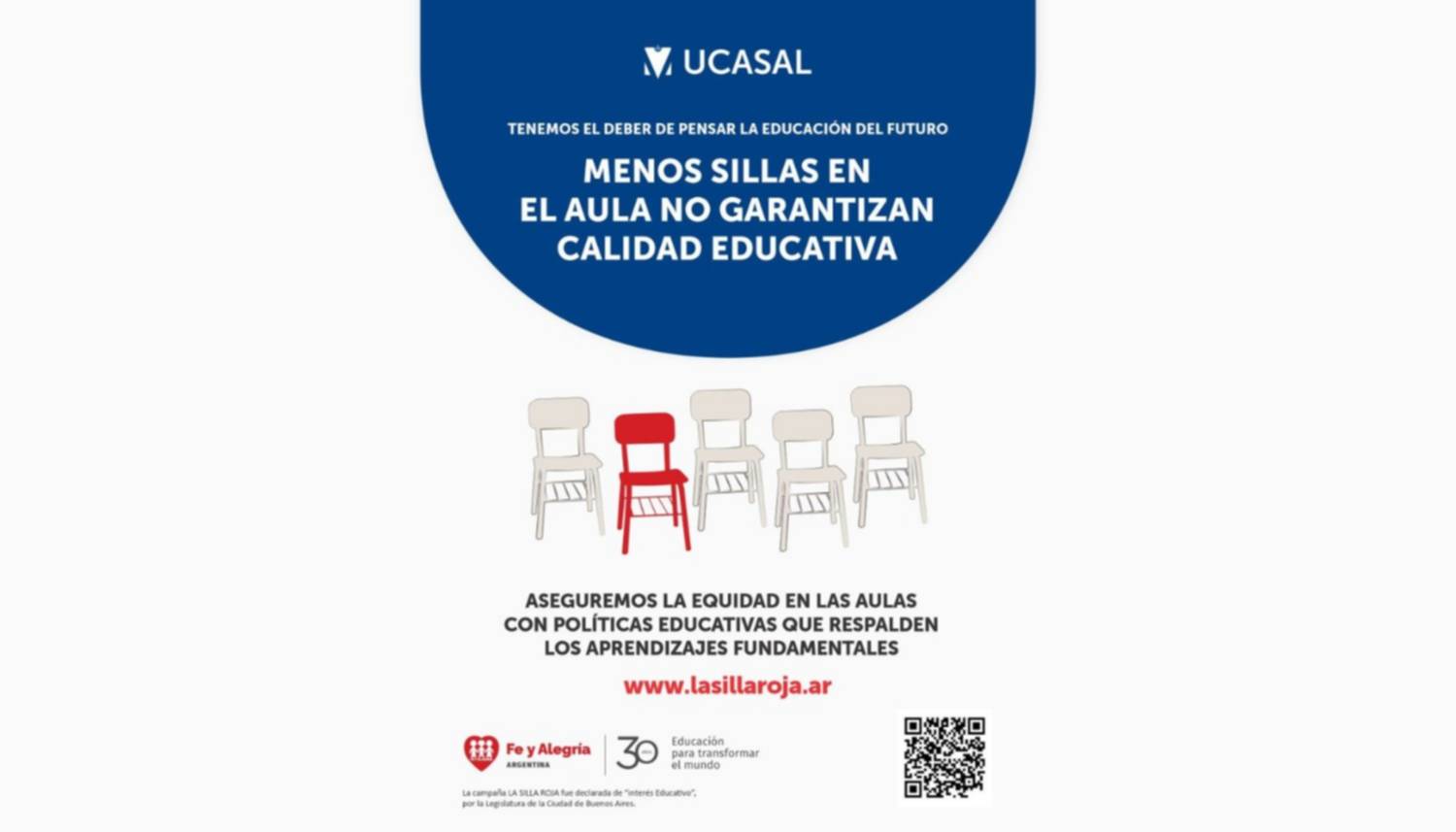 UCASAL renueva su compromiso con La Silla Roja: una iniciativa por el derecho a aprender